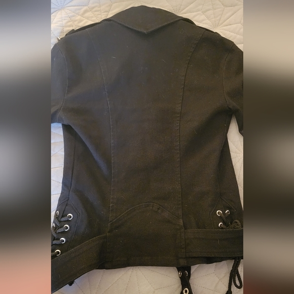 RARE vintage Lip Service Motorcycle Jacket SMALL - Picture 2 of 16